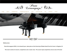 Tablet Screenshot of pianoextravaganza.org